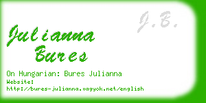 julianna bures business card